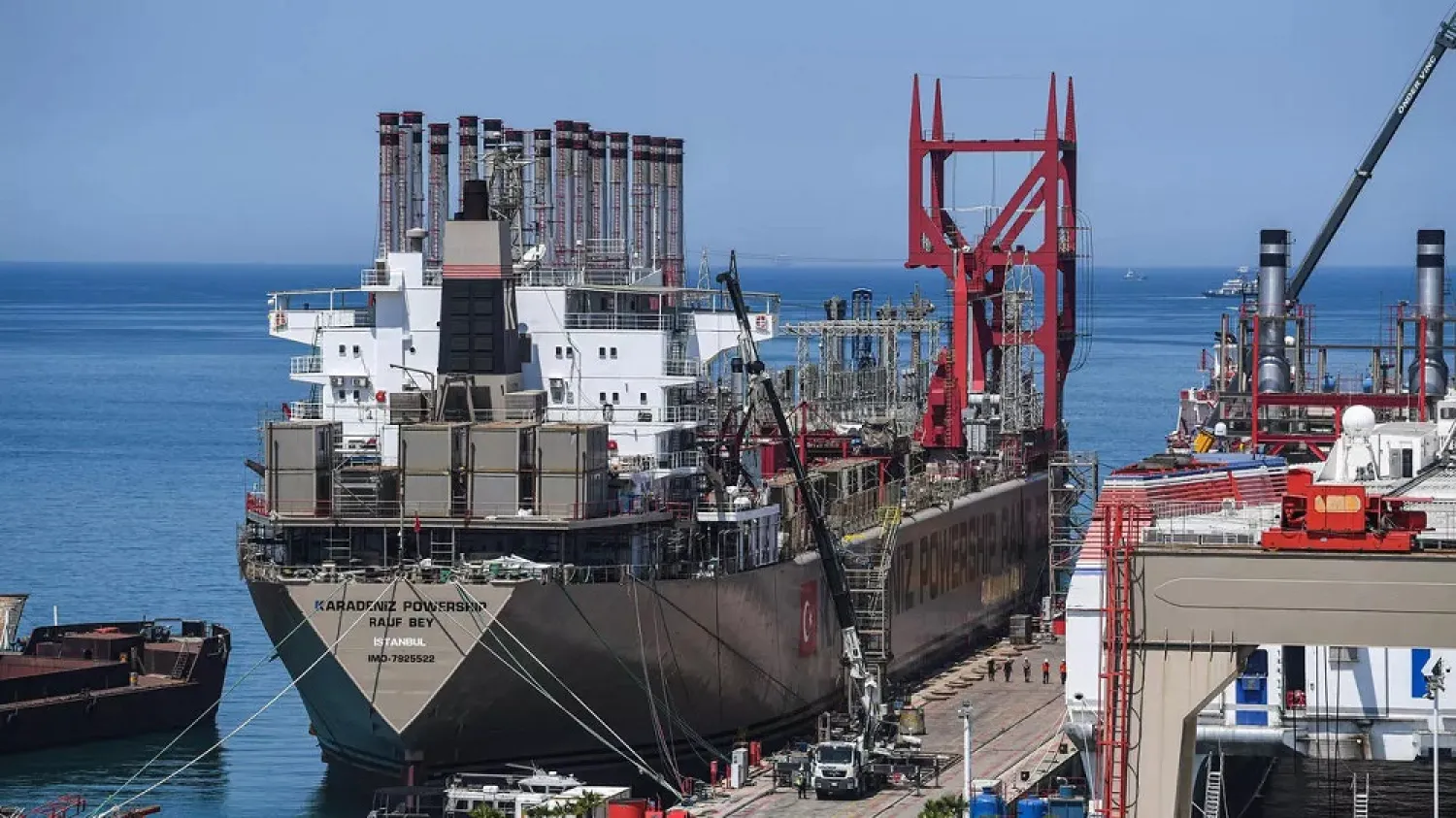 Turkish power-ship operator Karadeniz Holding is preparing a bid to supply up electricity to Libya. (AFP)