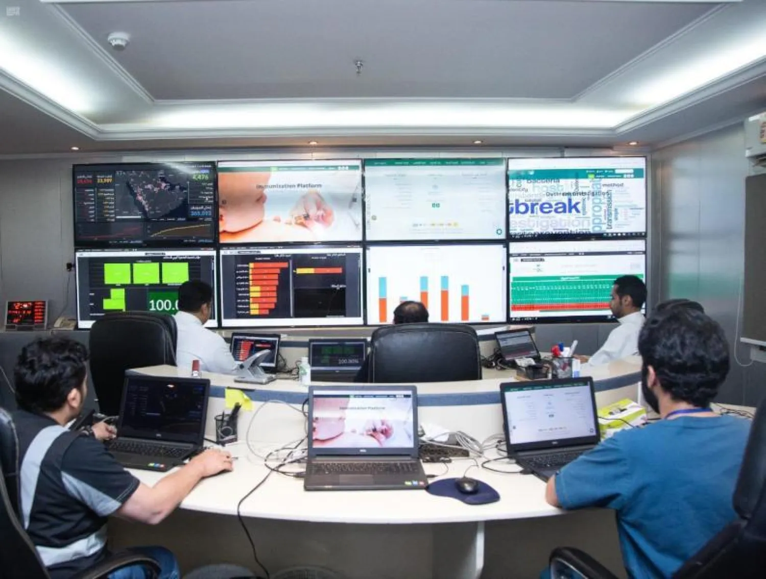 متابعة مستمرة من الجهات الصحية للحد من انتشار كورونا (واس)