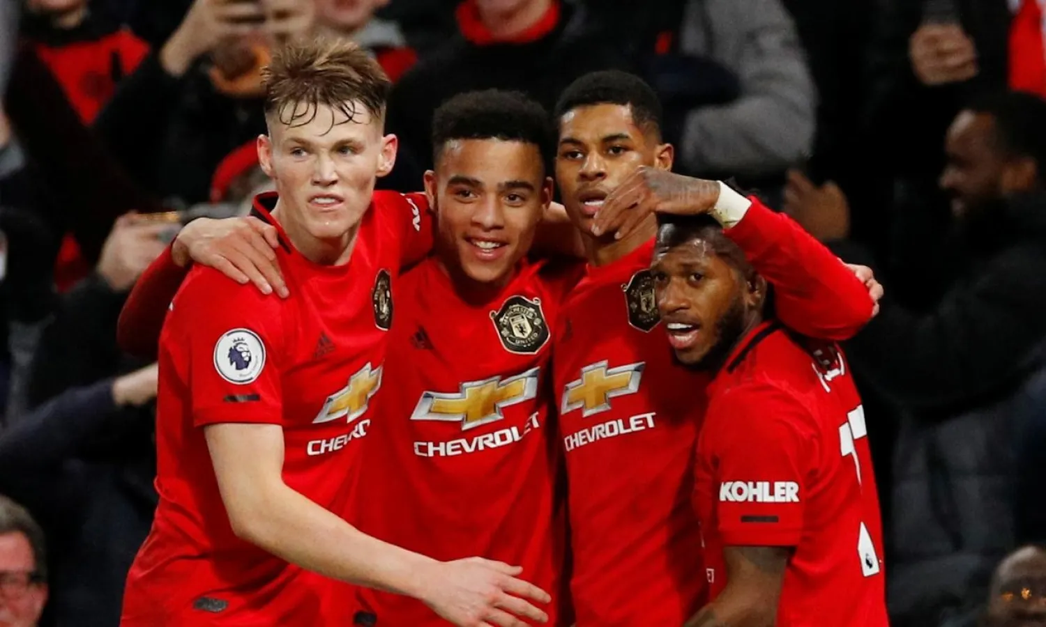 Manchester United manager Ole Gunnar Solskjaer says there has been improvement from young attacking trio Anthony Martial, Marcus Rashford and Mason Greenwood this season. (Reuters)