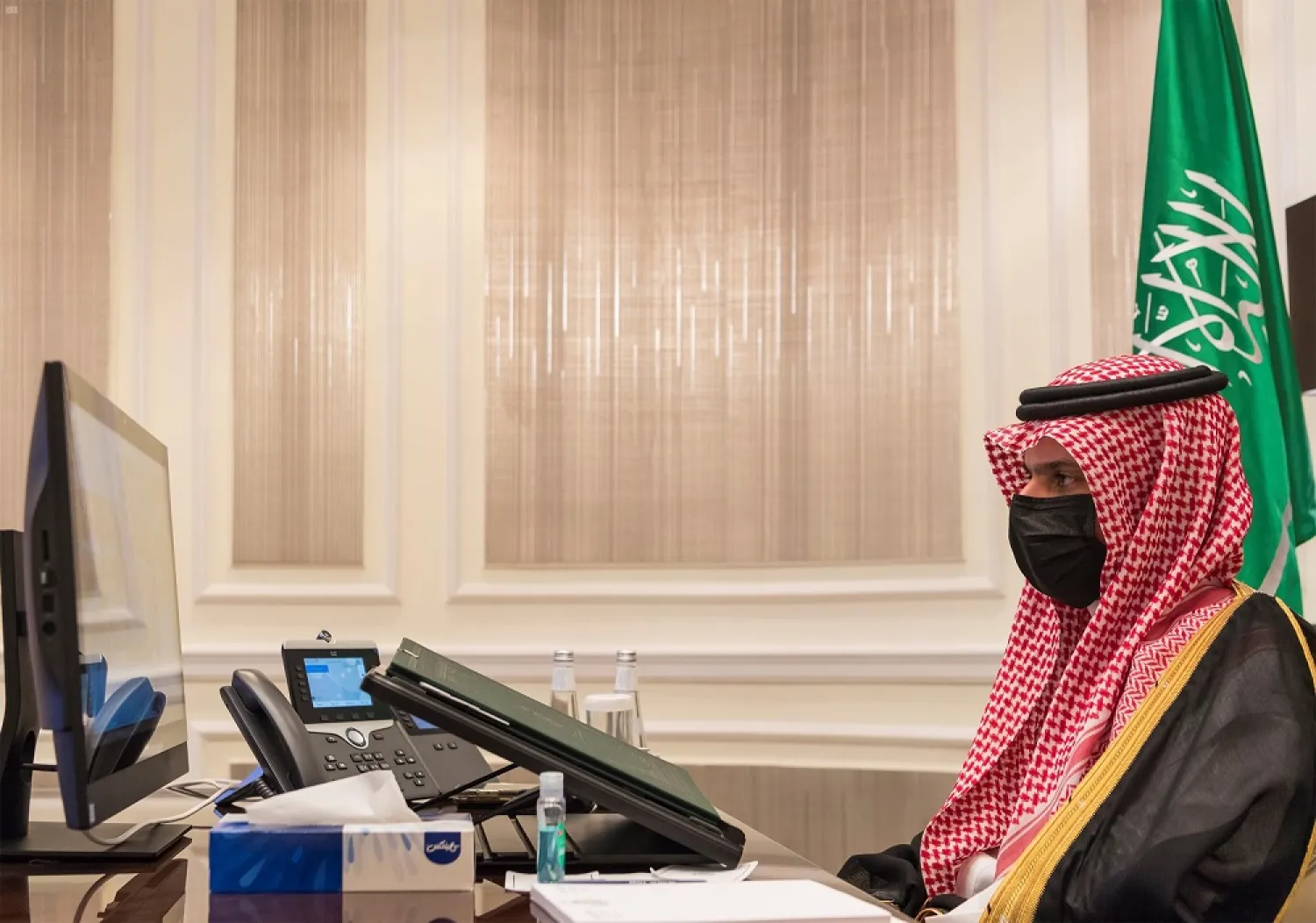Saudi Foreign Minister Prince Faisal bin Farhan bin Abdullah. (SPA)