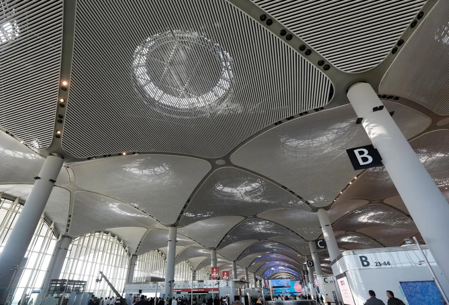 A terminal of the Istanbul's new airport is pictured prior to the official opening ceremony, in Istanbul, Turkey, October 29, 2018. REUTERS/Murad Sezer