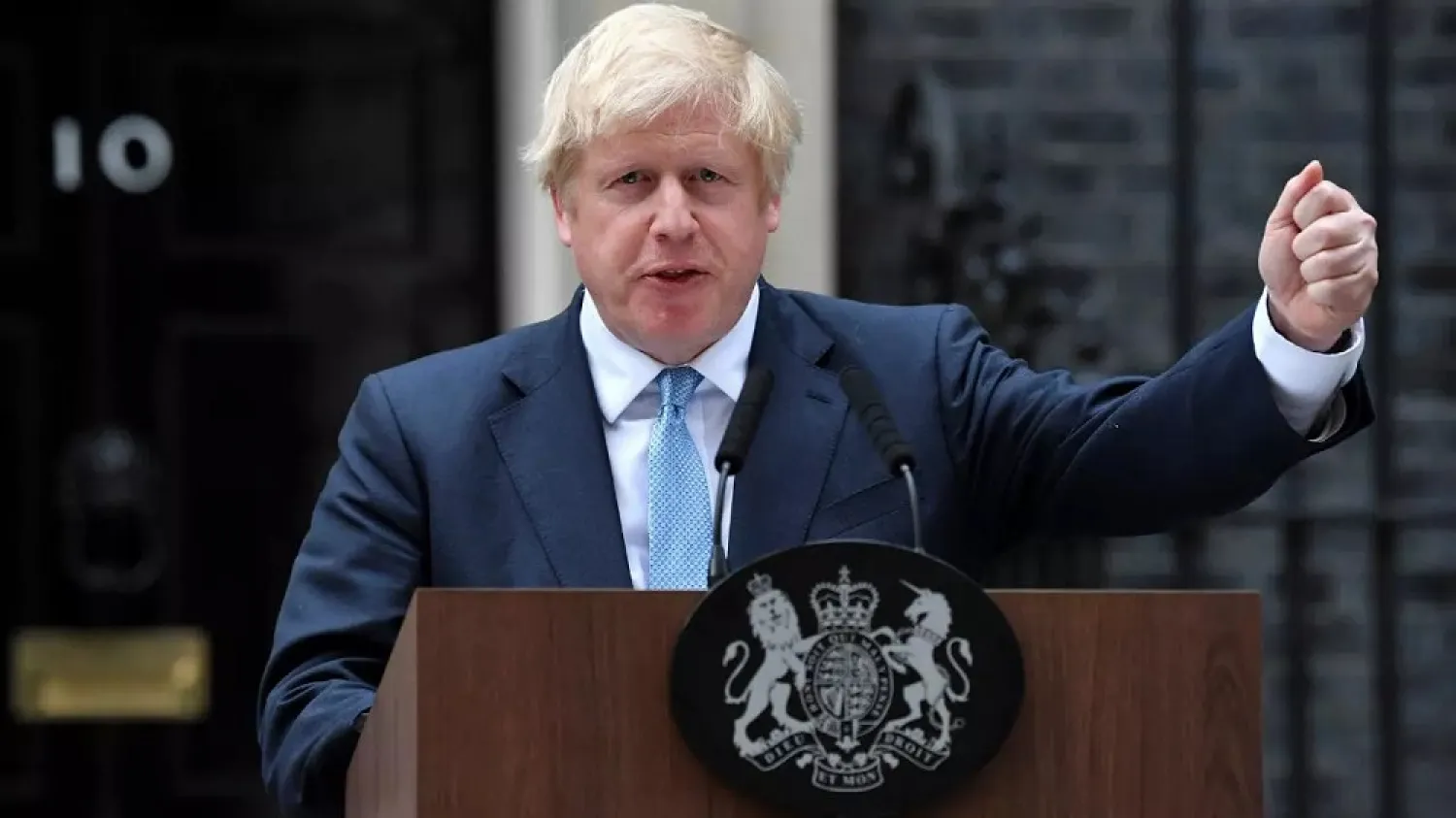 British Prime Minister Boris Johnson. (AFP)