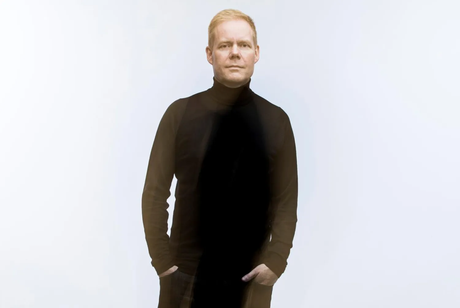 Composer Max Richter poses for a photo in Oxford, Britain October 5, 2019. Courtesy of Mike Terry/Studio Richter Mahr Ltd./Handout via REUTERS