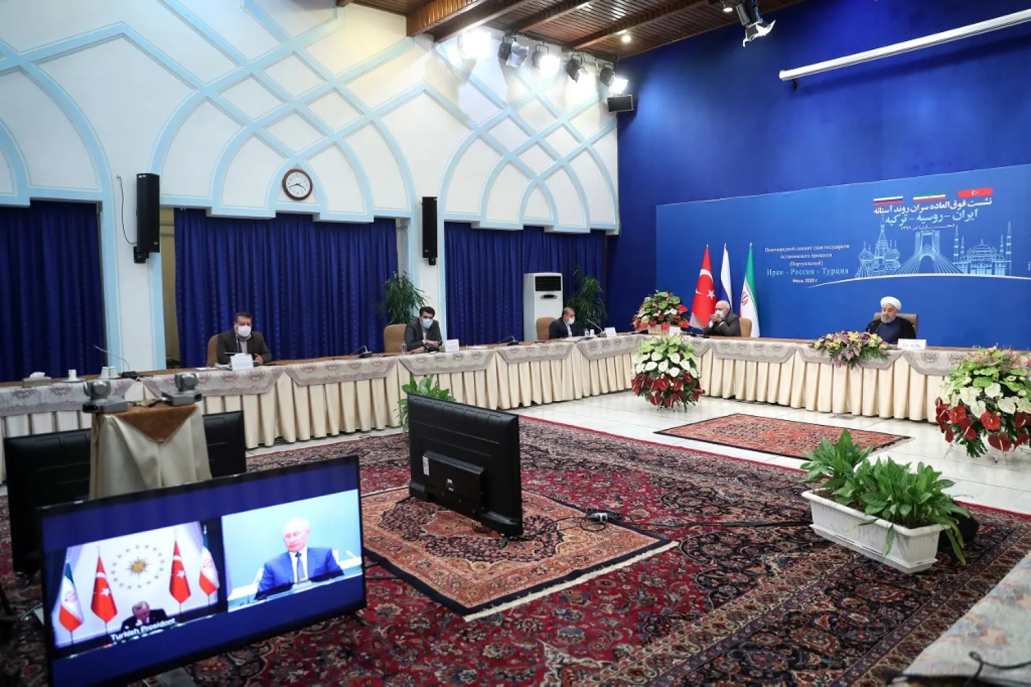 Russia, Turkey and Iran agreed to coordinate their efforts to reduce tensions in Syria. (AFP)