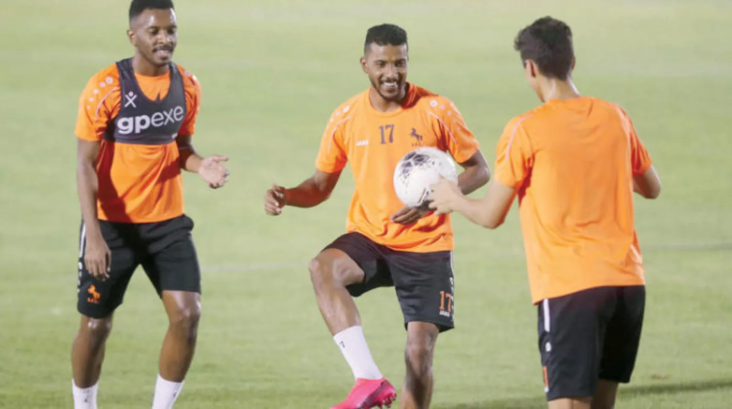 من تدريبات الاتفاق الأخيرة (تصوير: عيسى الدبيسي)