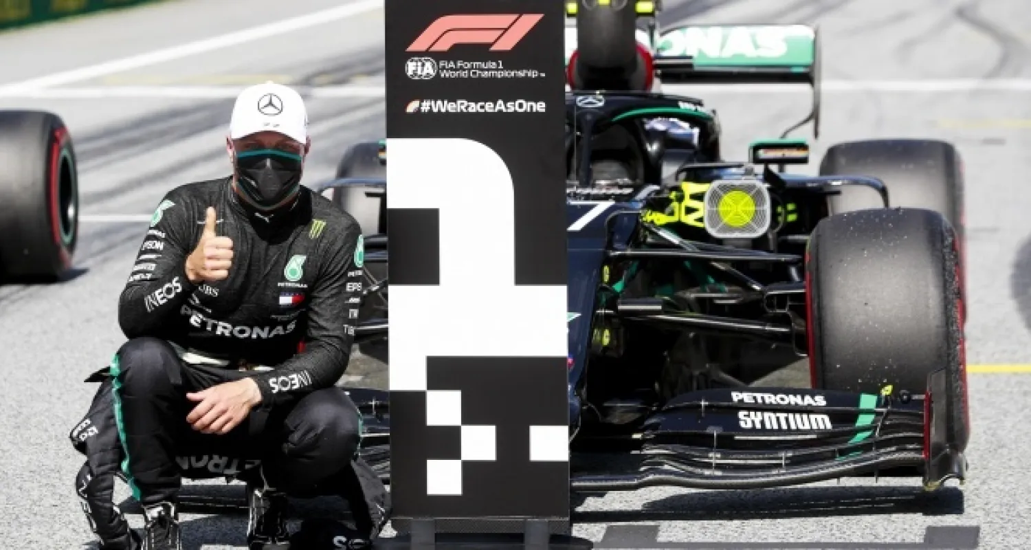 Formula 1'de sezonun ilk yarışında zirve Bottas'ın