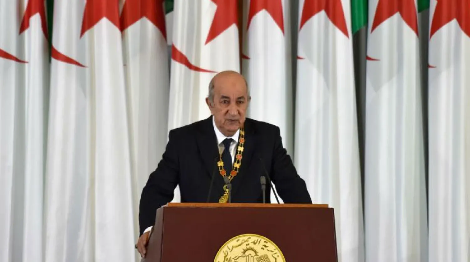 Cezayir Cumhurbaşkanı Abdulmecid Tebbun (AFP)