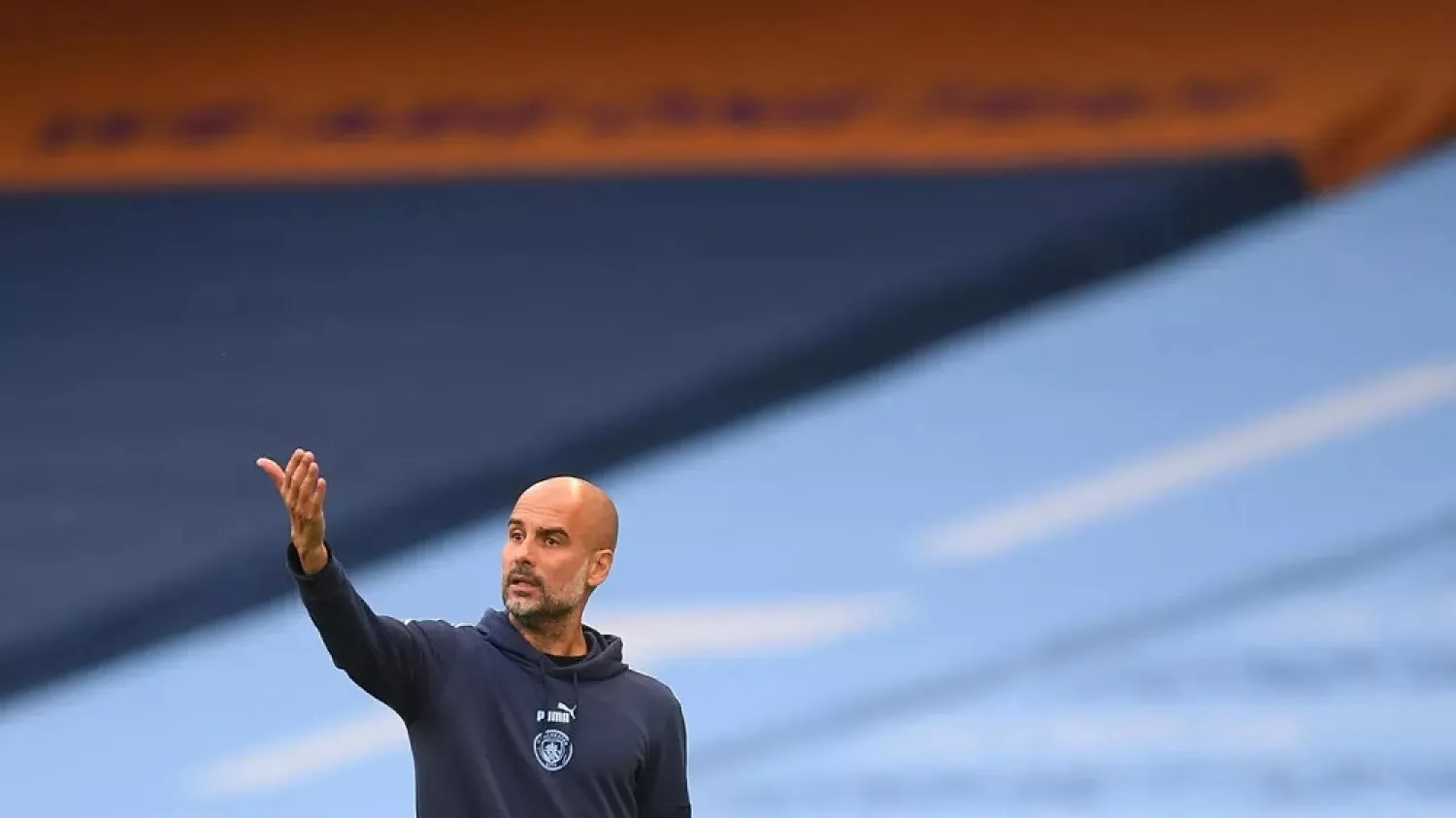 Manchester City manager Pep Guardiola. (AFP)