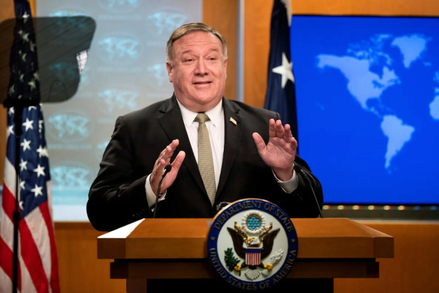 وزير الخارجية الأميركي مايك بومبيو (رويترز)