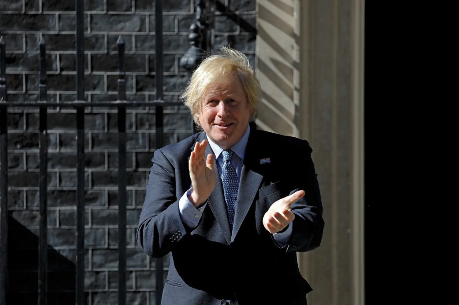 British Prime Minister Boris Johnson. (AFP)