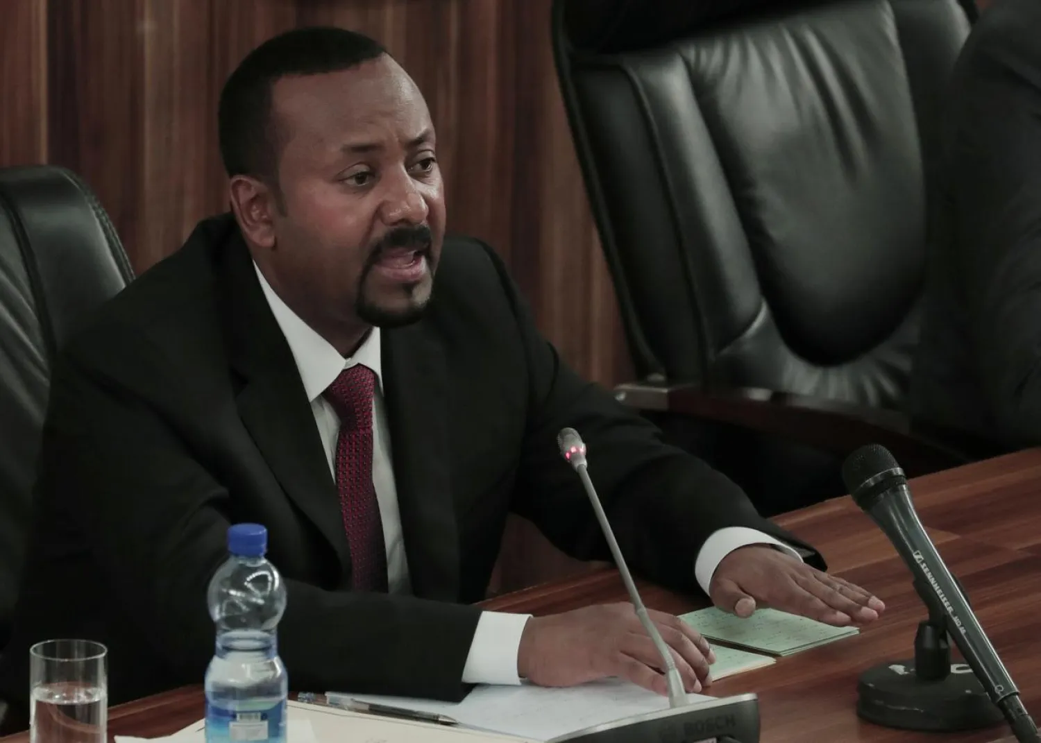 Ethiopian Prime Minister Abiy Ahmed. (Reuters)
