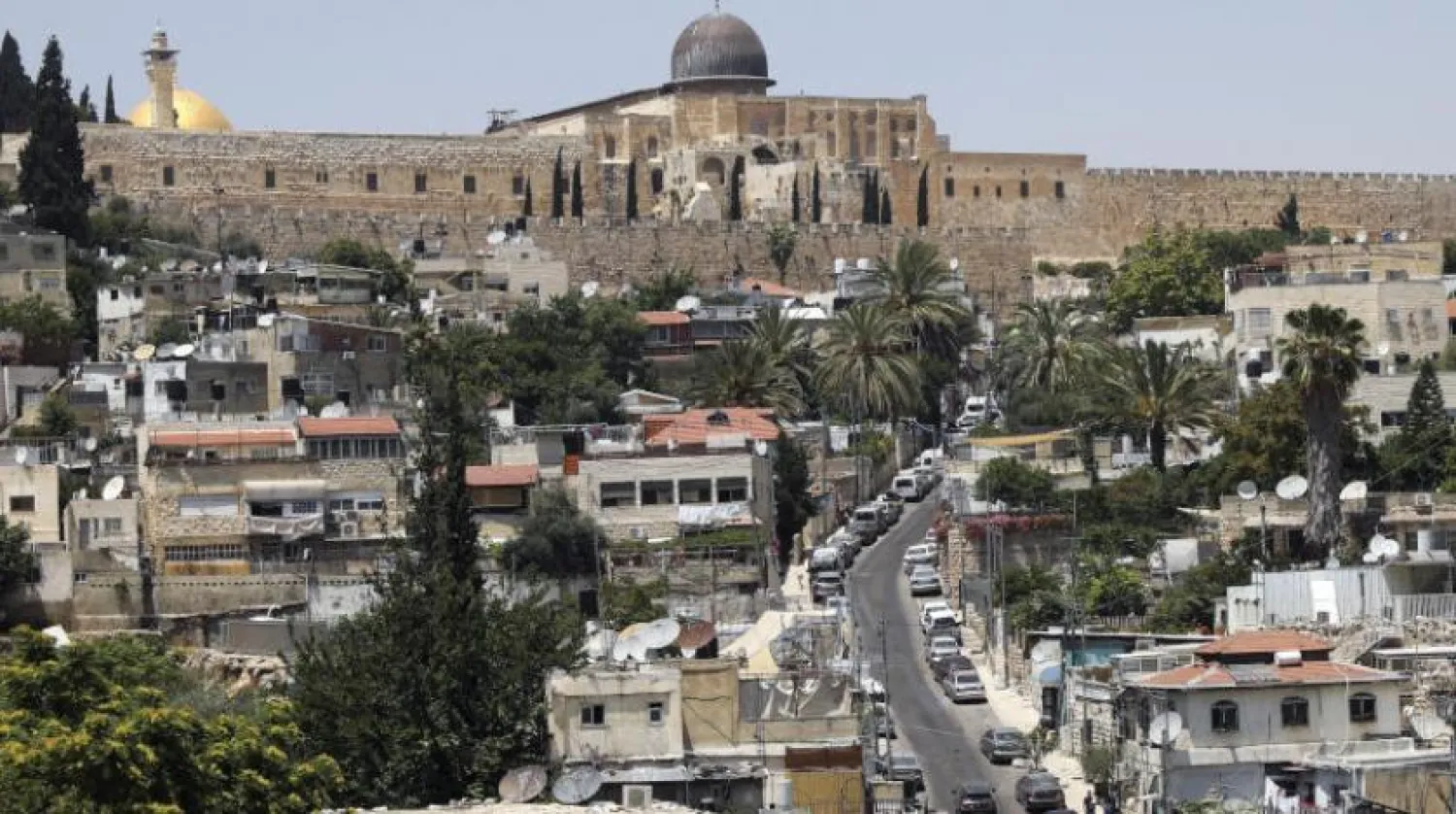 Doğu Kudüs'teki Filistin Silan mahallesinin genel görünümü (AP)