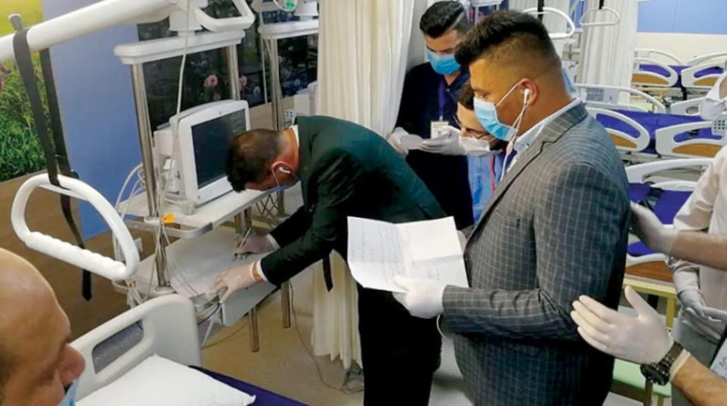 افتتاح مركز للعناية بمستشفى الحمدانية العام في نينوى (تويتر الصحة العراقية)