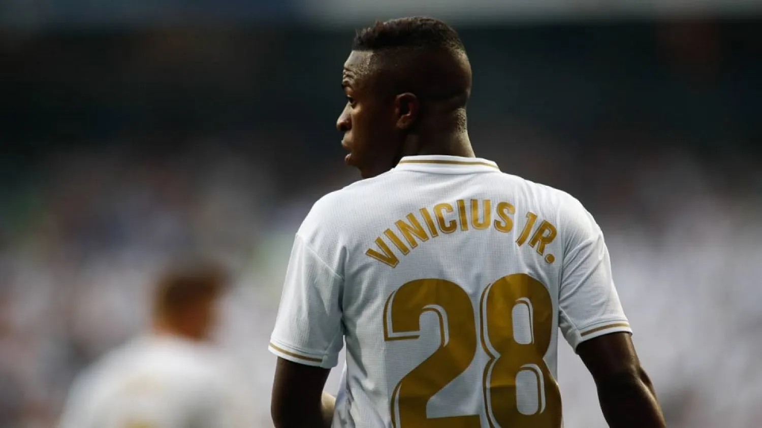 Real Madrid forward Vinícius Júnior. (AFP)