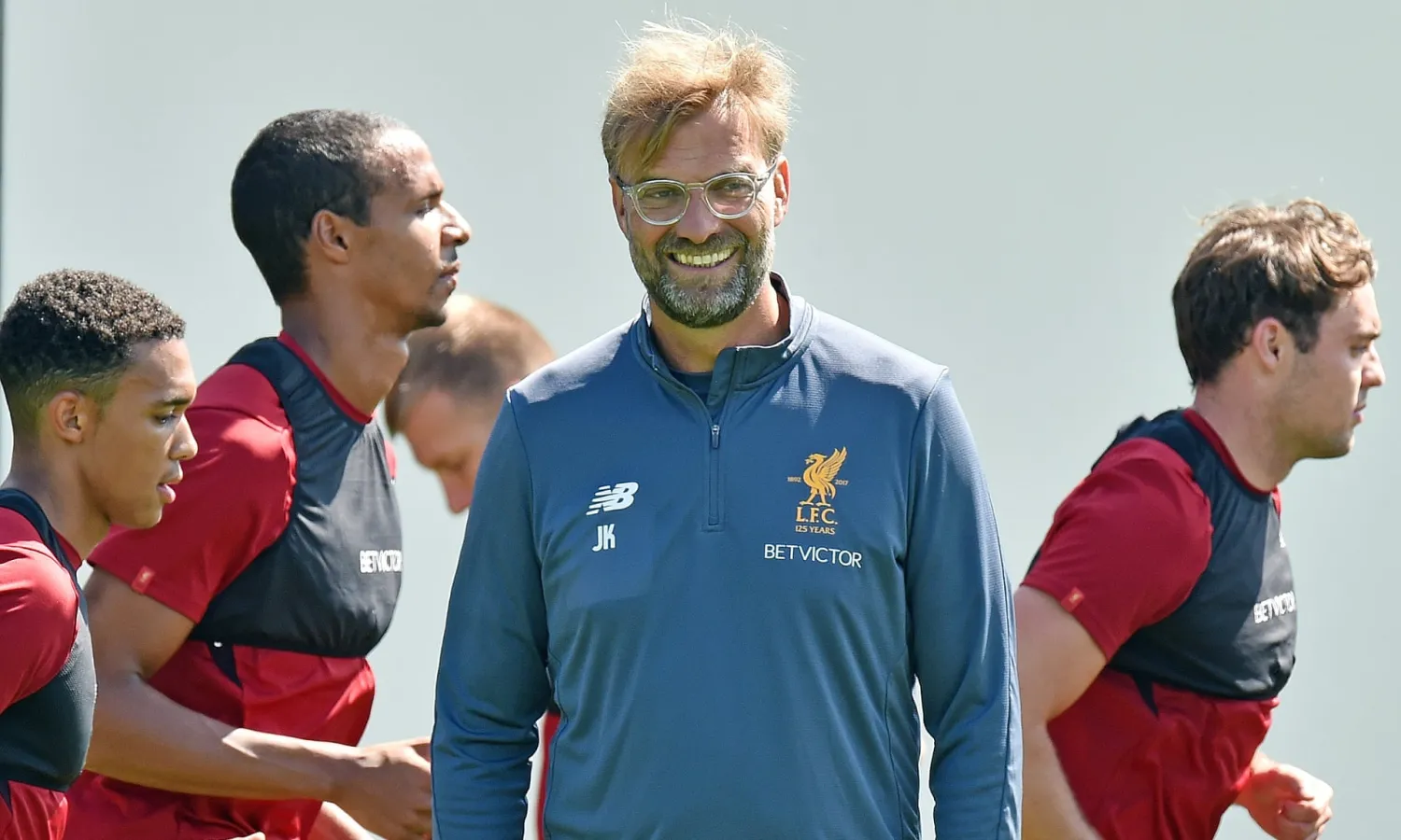 Jürgen Klopp masterminded Liverpool’s first title in 30 years. They are 23 points clear of Manchester City with seven games left. Photograph: John Powell/Liverpool FC/Getty Images