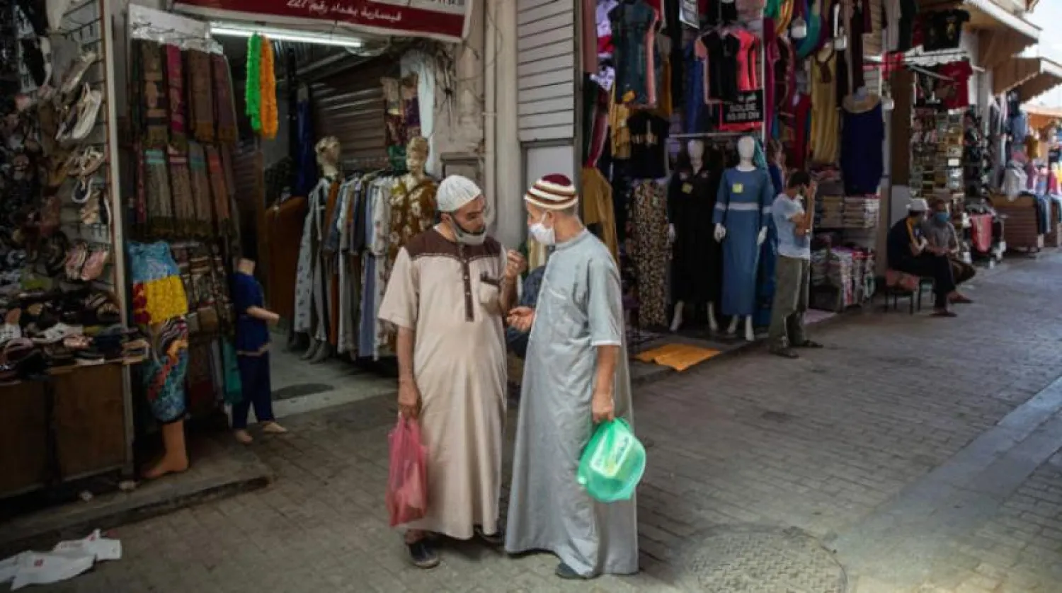 The Moroccan government has introduced new incentives in the revised budget bill aimed at overcoming the recession caused by the coronavirus pandemic (AP)