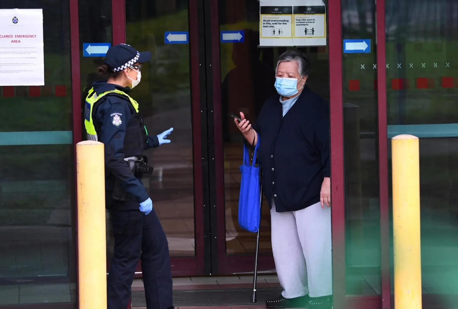 Australia's worst-hit Victoria state reported 273 new cases on Sunday. (AFP)