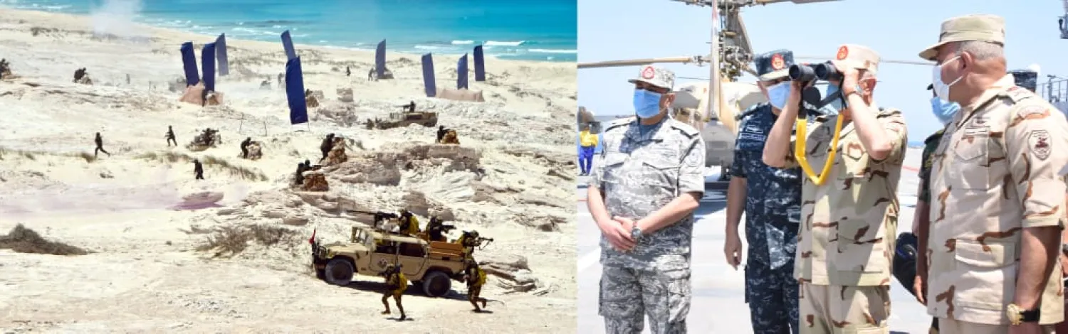 Hasm 2020. (Egypt military spokesman)