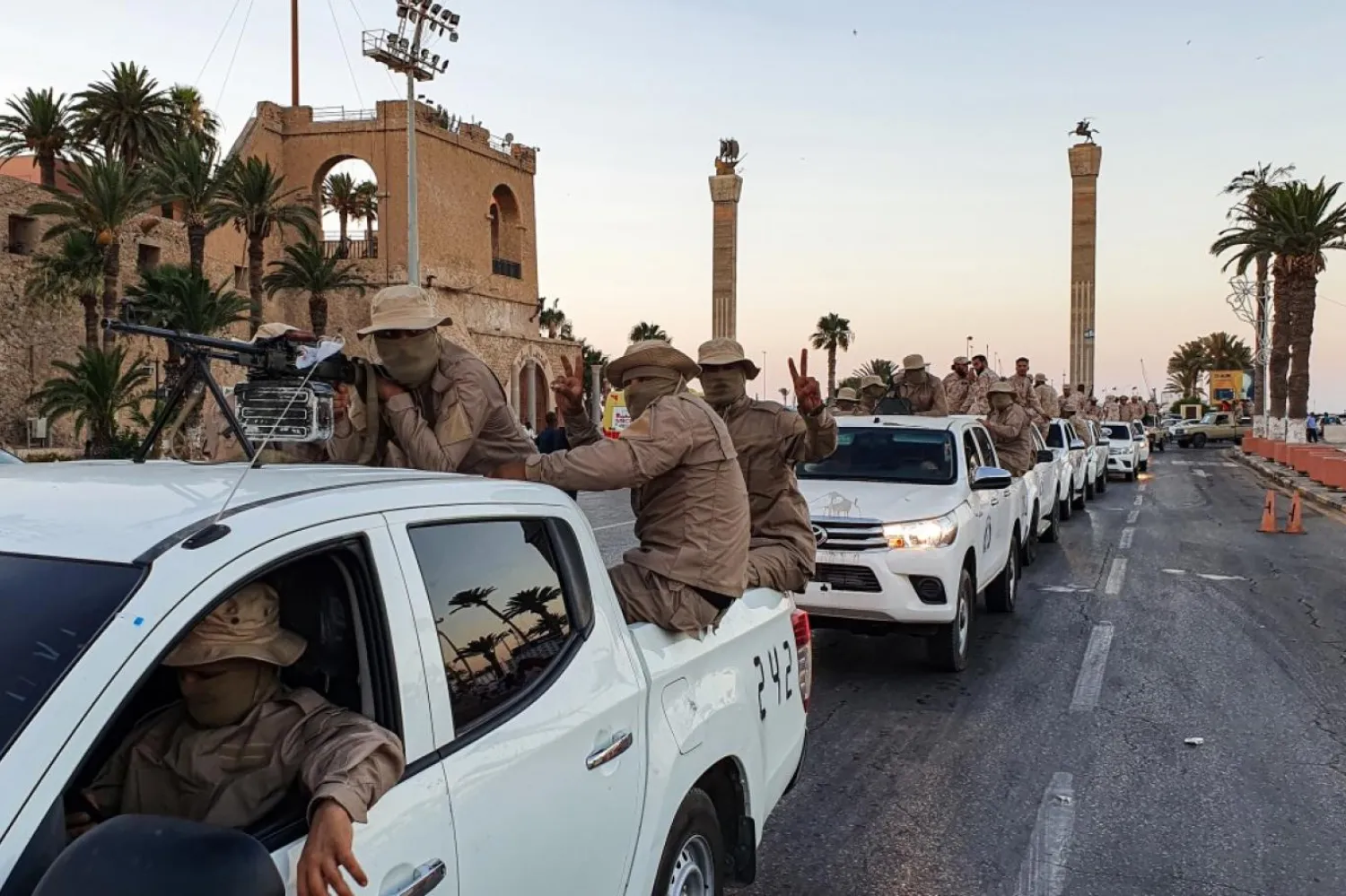 Cezayir yetkililer, Libya krizine çözüm olarak yerel kabileleri işin içine katma politikasına teşvik ediyor (AFP)