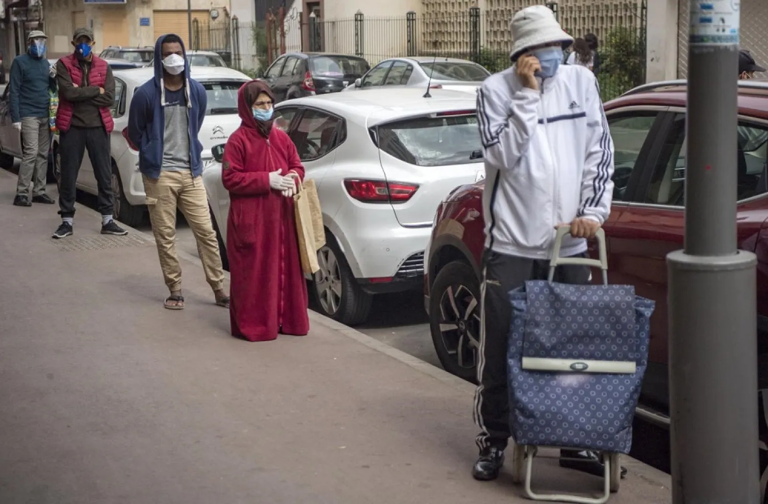 Morocco announced a return to lockdown measures in the northern port city of Tangiers. (AFP)