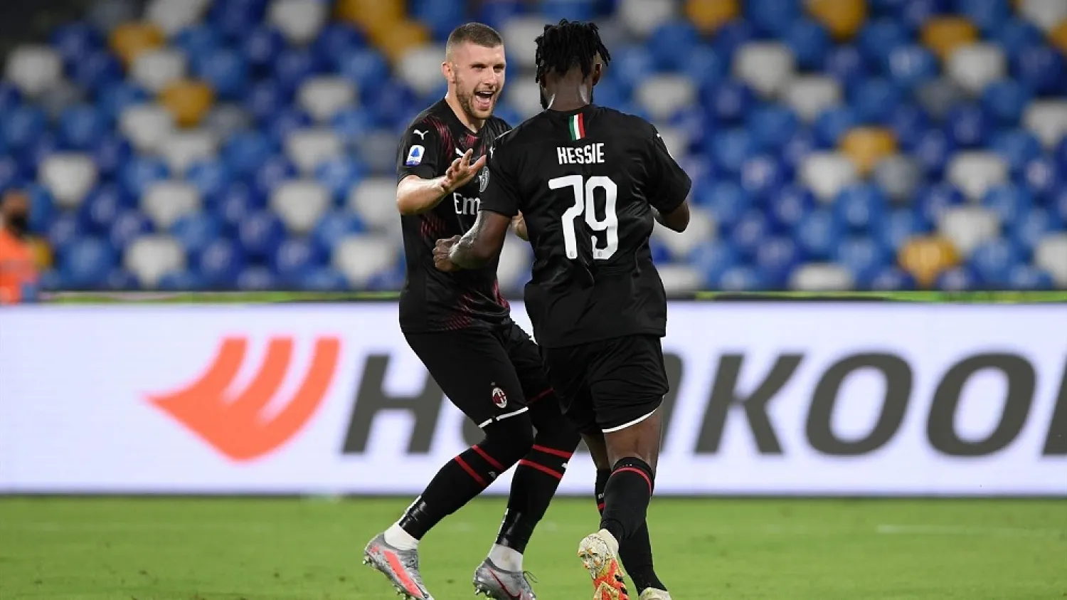 Napoli coach Gennaro Gattuso’s first-ever match against AC Milan ended in a 2-2 draw in Serie A on Sunday. (Getty Images)