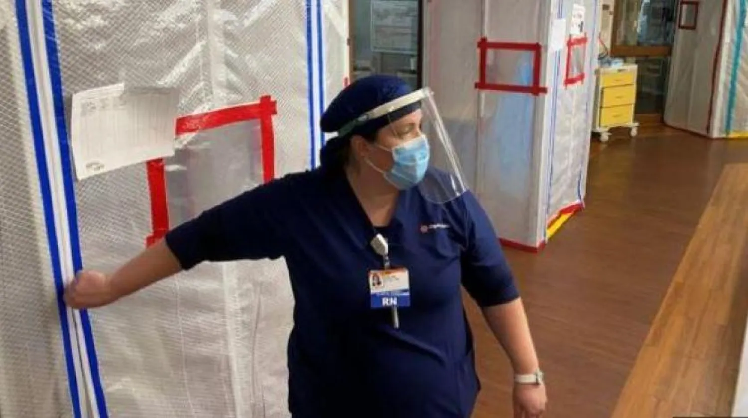 Kaliforniya hastanesinden hemşire (Reuters)