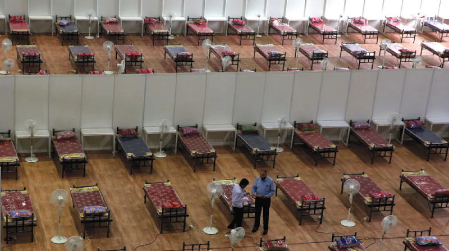 عزل بنغالور بعد تسجيلها 20 ألف إصابة بـ«كورونا» (إ.ب.أ)