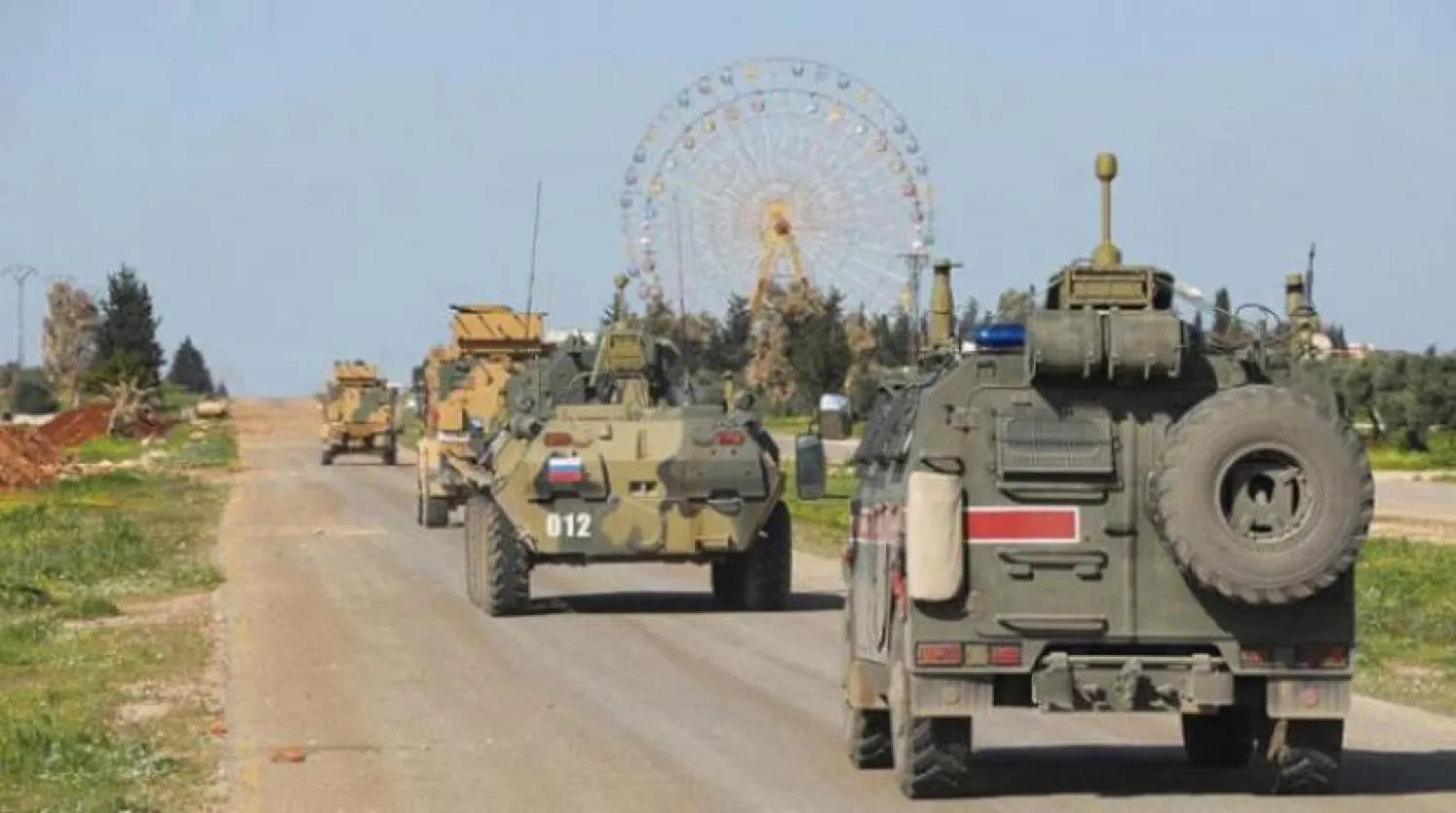 Geçen Nisan ayında Haseke kırsalında Türk-Rus devriyesi (Savunma Bakanlığı)
