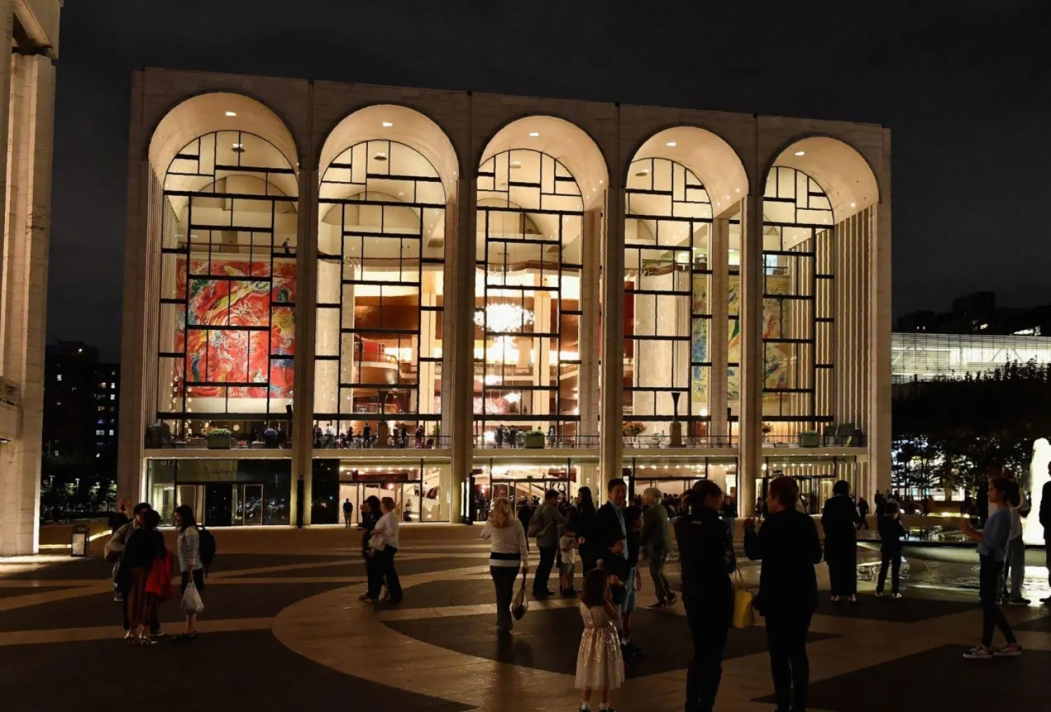 The Metropolitan Opera at Lincoln Center for the Performing Arts in New York City. (Angela Weiss/AFP/Getty Images)