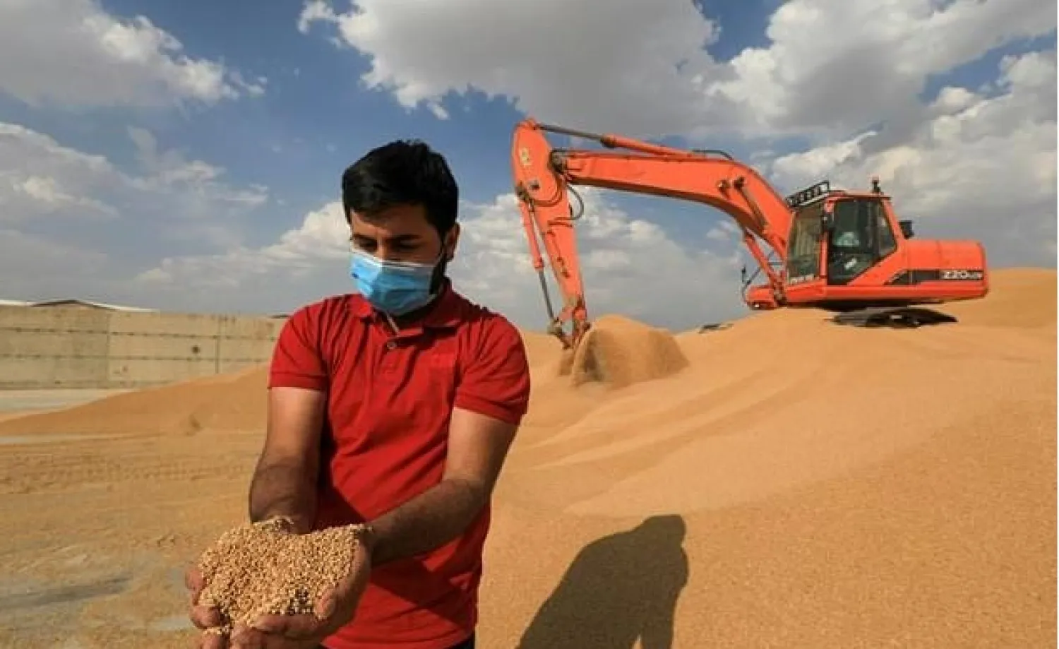 A third of Iraq's 40 million people rely on farming to live and farmers usually provide about five million tonnes of wheat products yearly. AFP