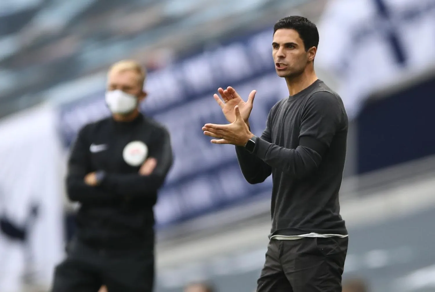 Arsenal manager Mikel Arteta. (Reuters)