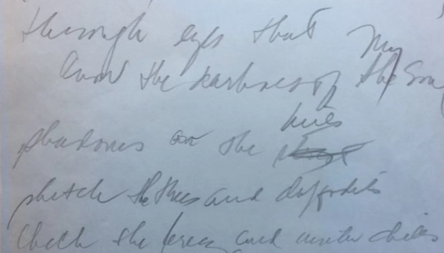 The original handwritten lyrics of Don McLean’s song ‘Vincent’ are going up for auction. (Reuters)