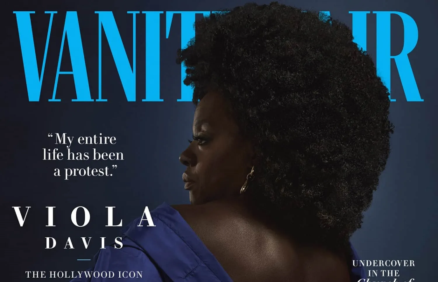 Viola Davis on the cover of Vanity Fair. (Vanity Fair)