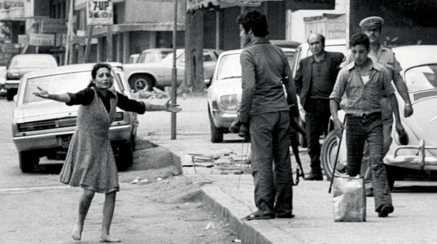 صورة أرشيفية من الحرب الأهلية اللبنانية (غيتي)