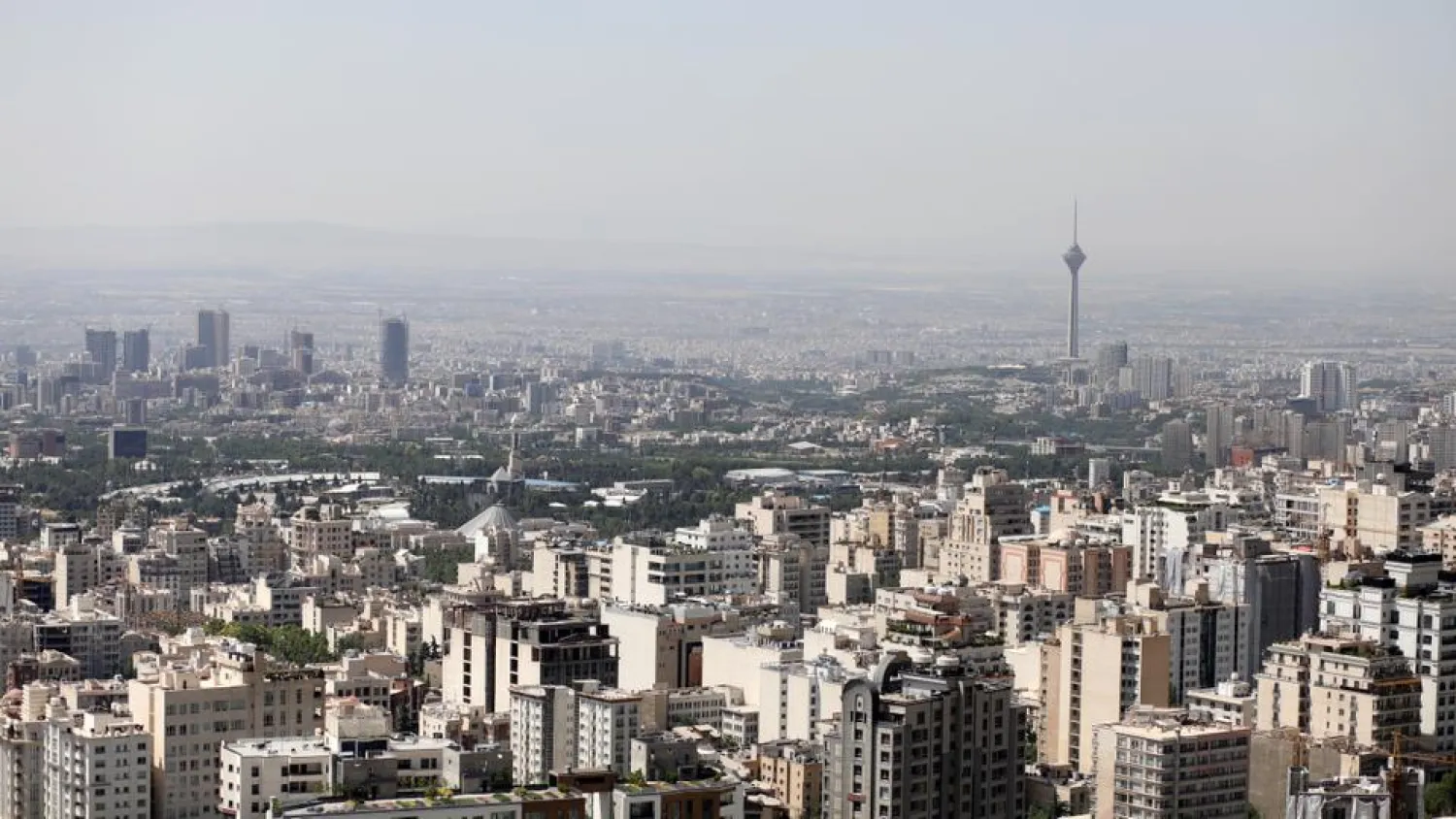 A general view of Tehran city, in Tehran, Iran June 12, 2020. (Reuters Archive)
