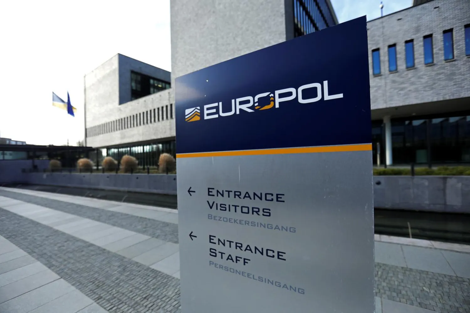FILE PHOTO: General view of the Europol building in The Hague, Netherlands December 12, 2019. REUTERS/Eva Plevier/File Photo