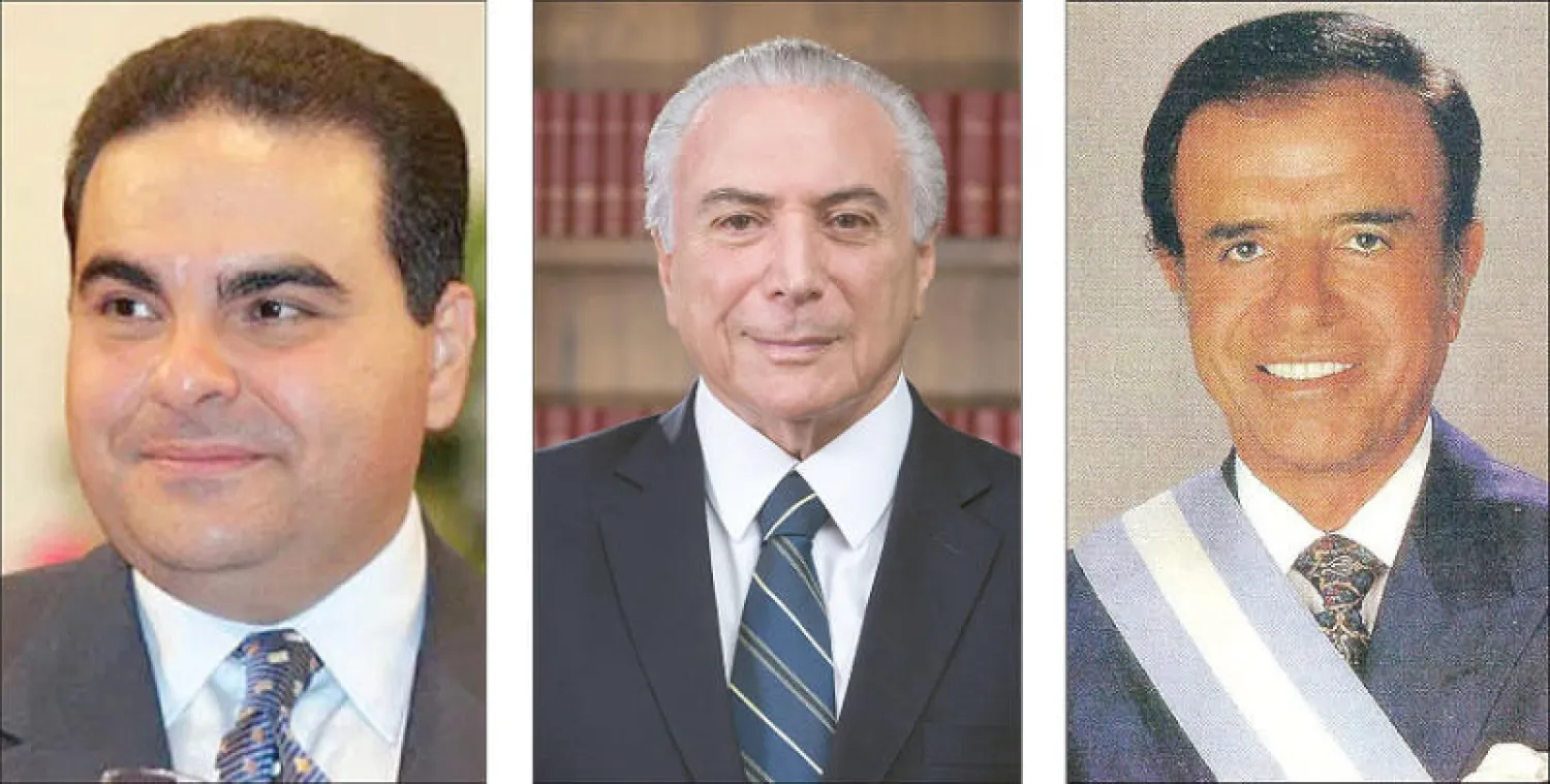 كارلوس منعم - ميشال تامر - إلياس السقا