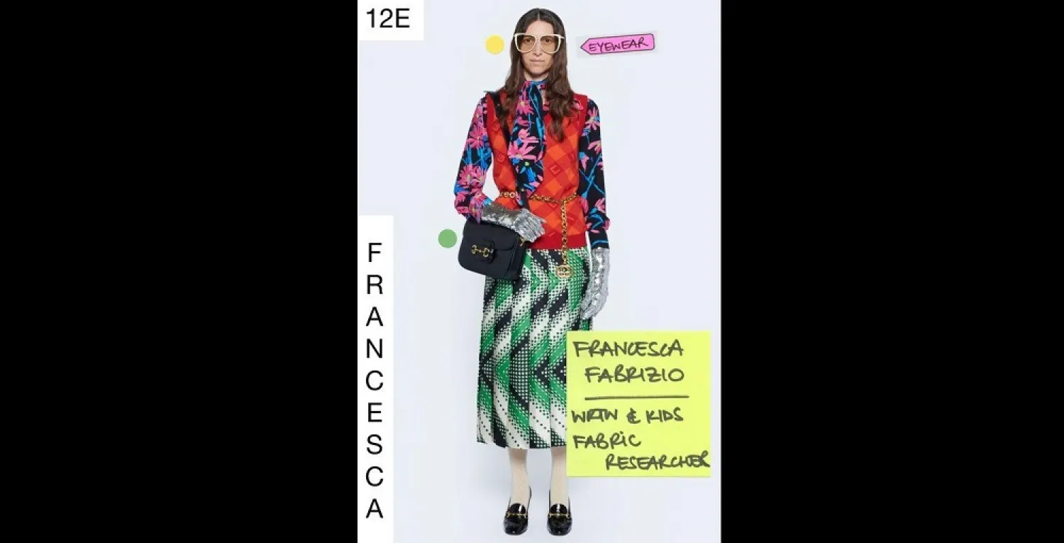 Gucci abandoned the catwalk for the launch of its new Epilogue collection on Friday. (Reuters)