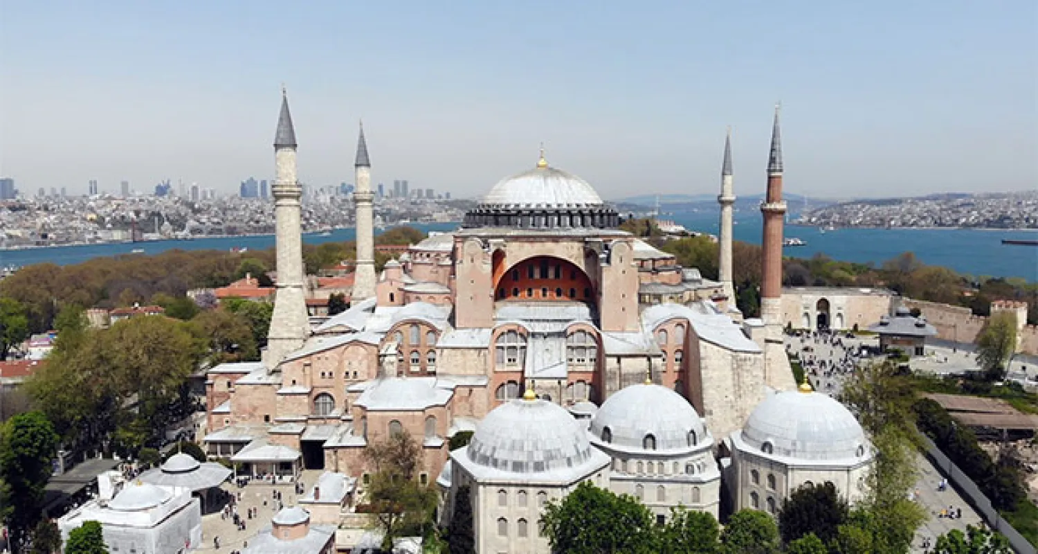 Ayasofya'nın planları da değişti