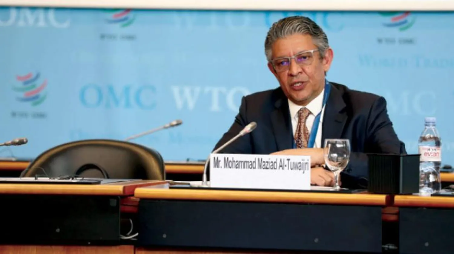Saudi Arabia’s candidate to the post of Director-General of the World Trade Organization (WTO) Mohammed al-Tuwaijiri presented development and reform visions (Asharq Al-Awsat)