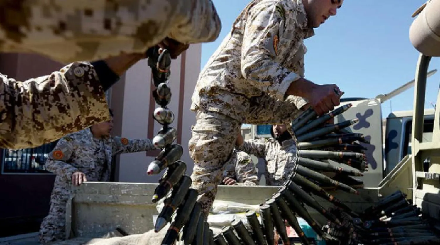 UMH’yi destekleyen Misrata kuvvetleri, LUO’ya karşı savaşa hazırlanıyor (AFP)