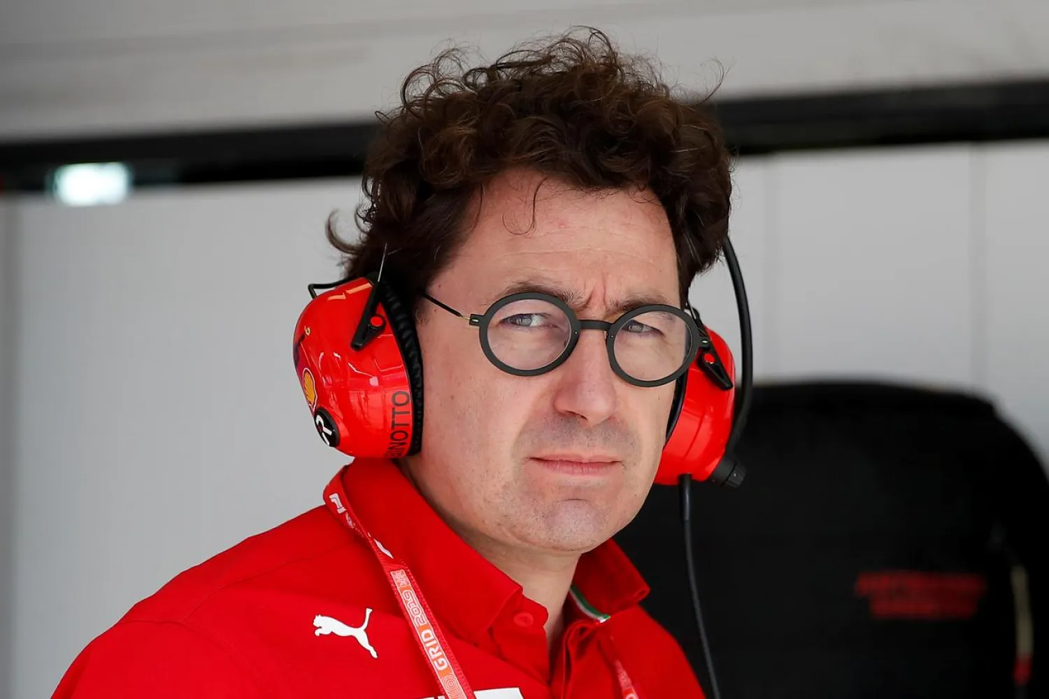 FILE PHOTO: Formula One F1 - Russian Grand Prix - Sochi Autodrom, Sochi, Russia - September 27, 2019 Ferrari team principal Mattia Binotto during practice REUTERS/Maxim Shemetov