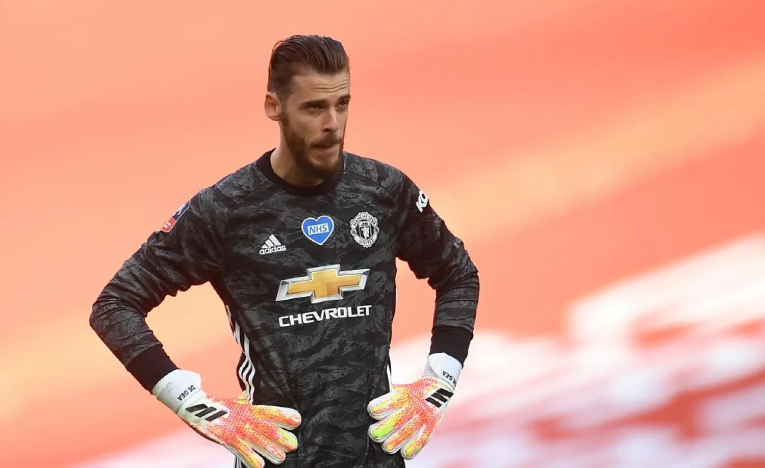 Manchester United goalkeeper David de Gea. (Reuters)