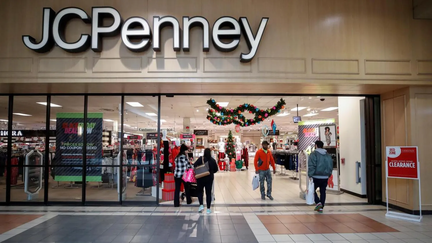 J.C. Penney Co Inc said certain lenders had agreed to accept a business plan on certain conditions. (AFP)