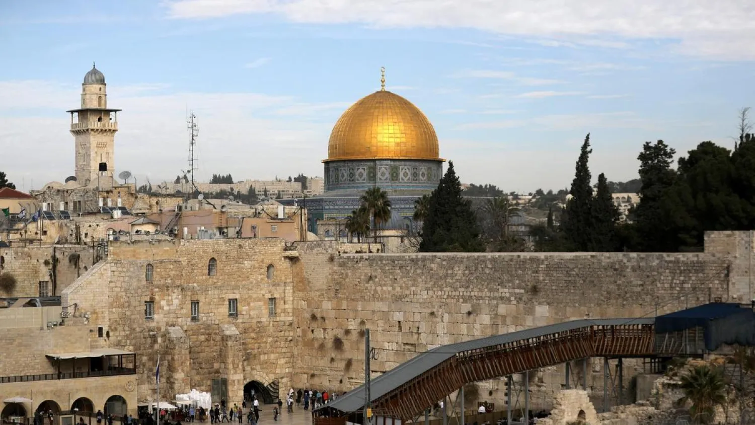 The Al Aqsa mosque compound and the Western Wall in Jerusalem's Old City | Reuters