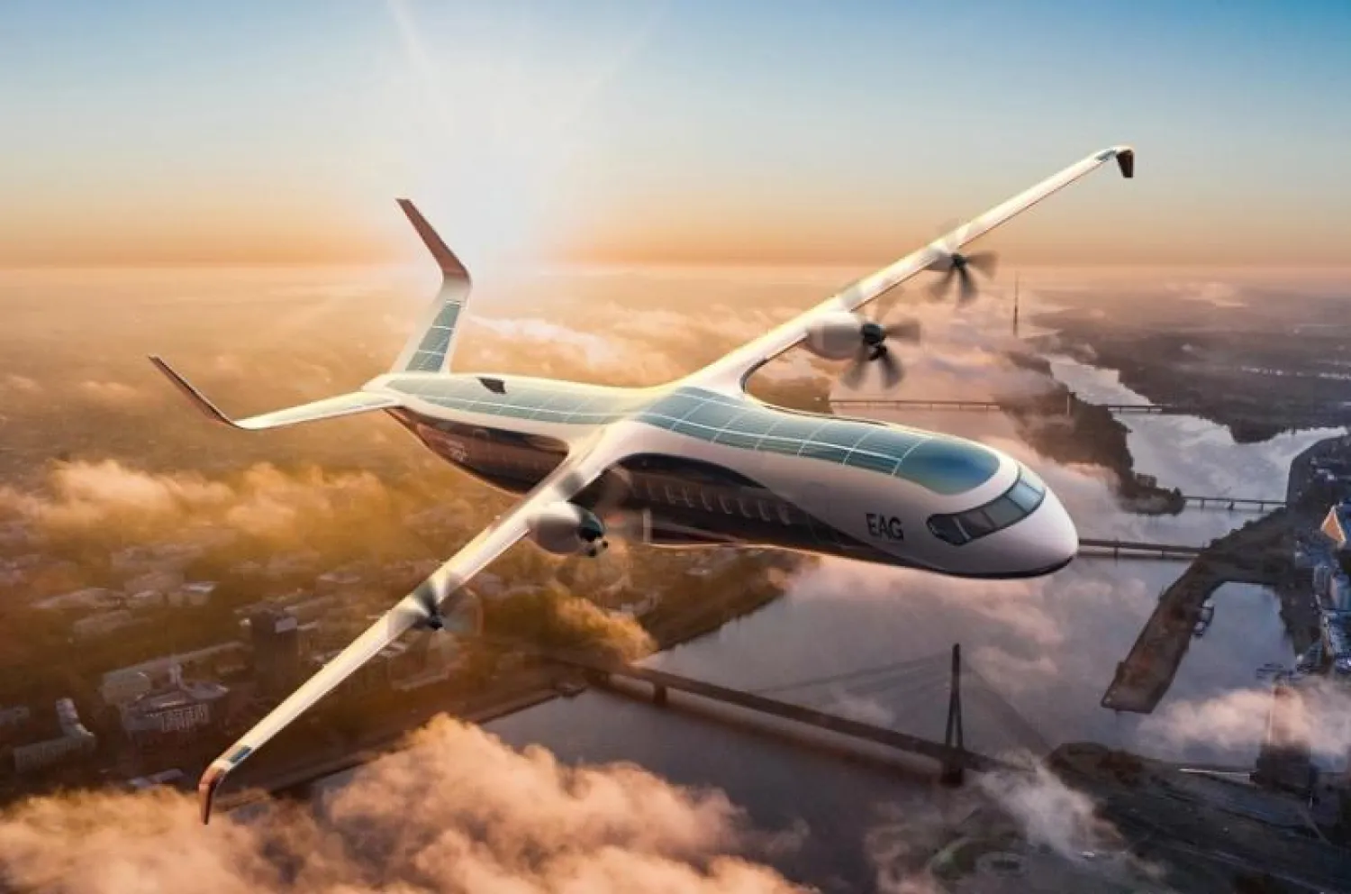 الطائرة التي يطلق عليها اسم هيرا (الصن)