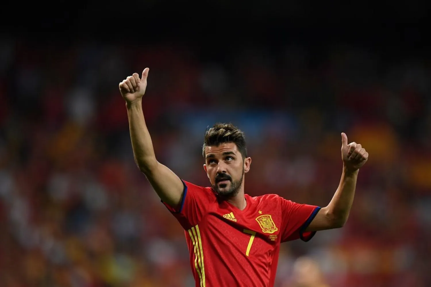 David Villa. (AFP file photo)