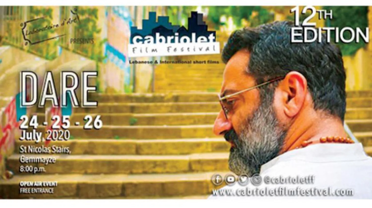 'Dare'...Lebanon's Cabriolet Film Festival Kicks Off