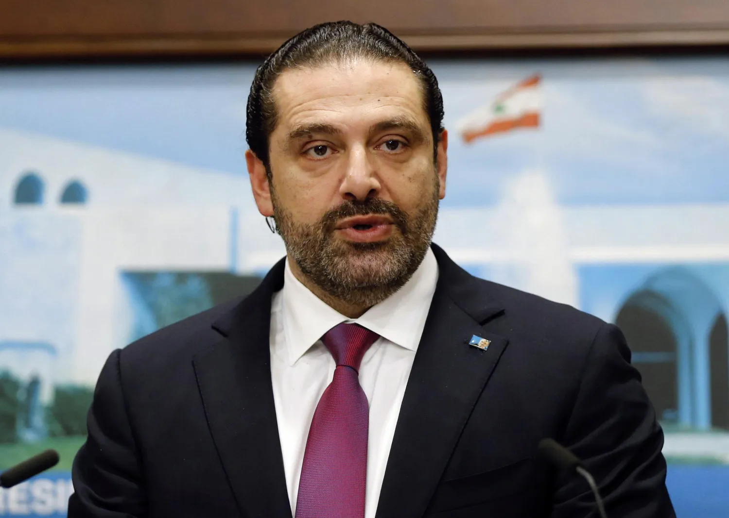 File photo: Lebanon's ex-Prime Minister Saad Hariri. REUTERS/Mohamed Azakir
