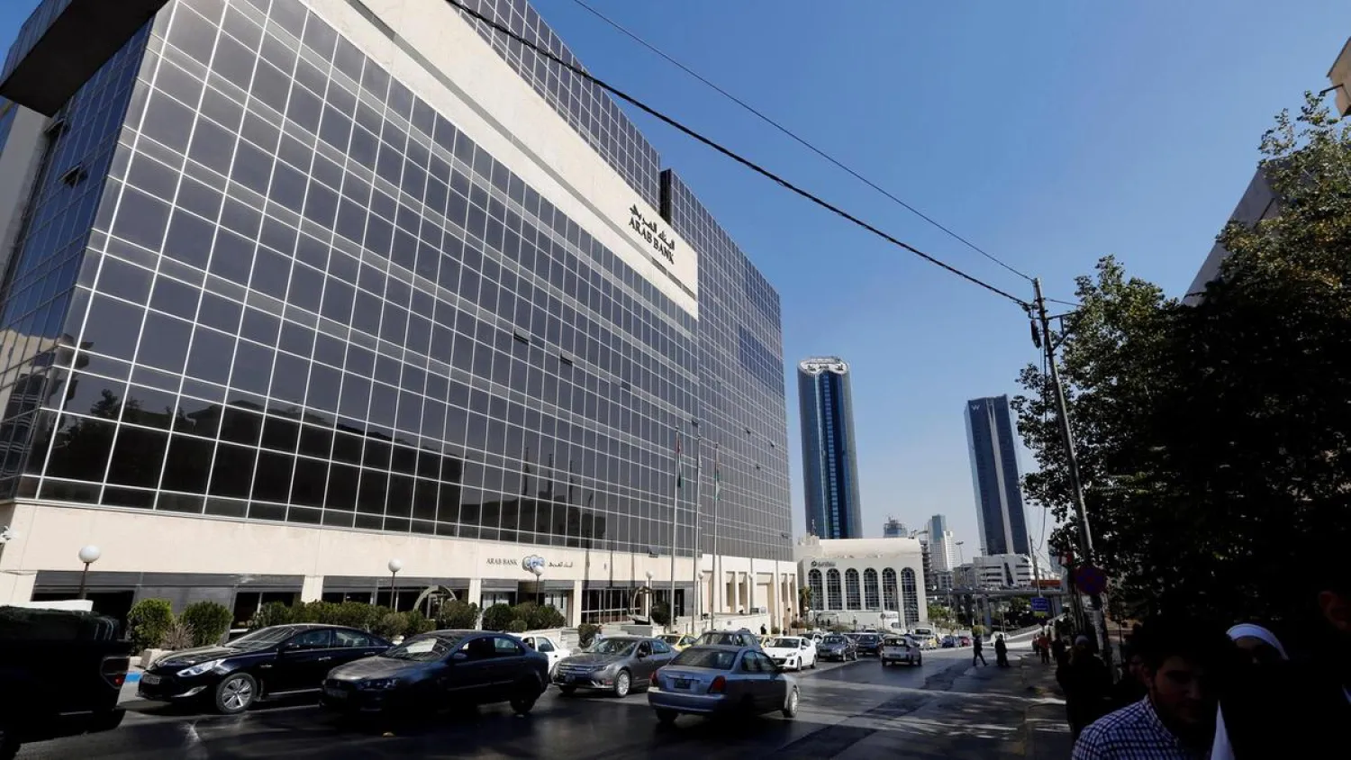 Arab Bank in Amman, Jordan. The lender posted strong full-year results. Reuters
